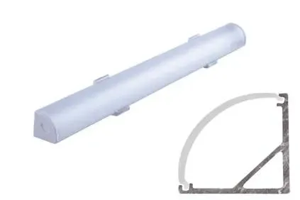 T.E.G. Aluminiumprofiel Hoek 1 mtr profiel 1 meter aluminium
