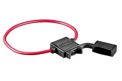 T.E.G. zekeringhouder draad auto 15A per stuk