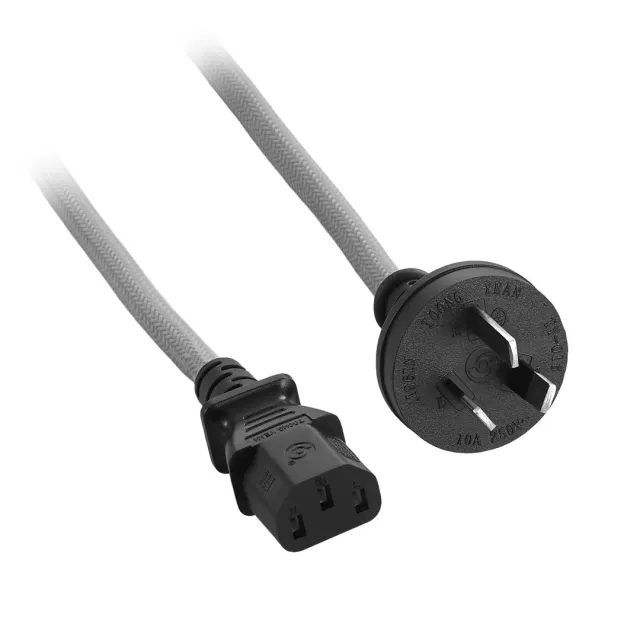 CableMod ModMesh C13 stroomkabel 2m zilver AU
