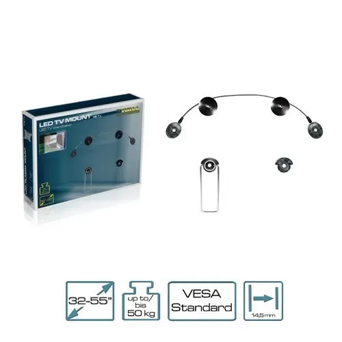 T.E.G. muurbevestiging LED TV 32-55 inch zwart