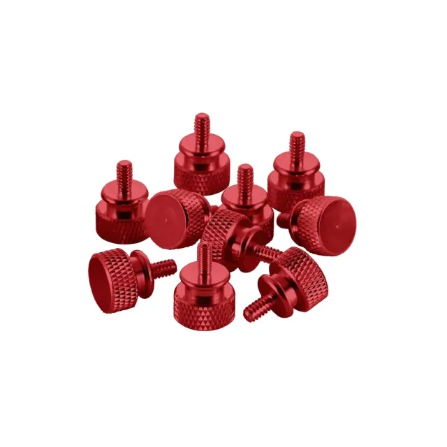 CableMod aluminium thumbscrews rood UNC 6-32