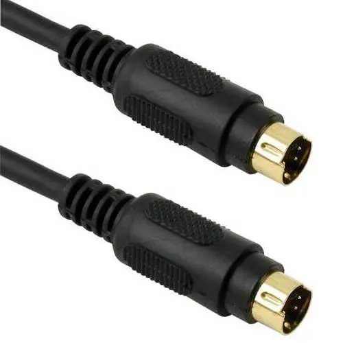 T.E.G. Mini-DIN Kabel 4-polig M/M 10 Meter Verbindingsnoer