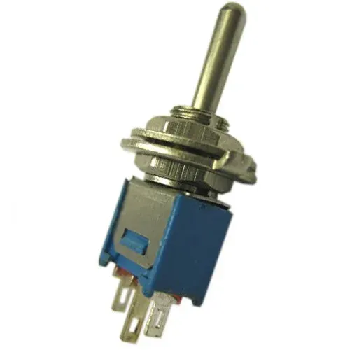 T.E.G. sub-miniatuur tuimelschakelaar 1-0-1 250V
