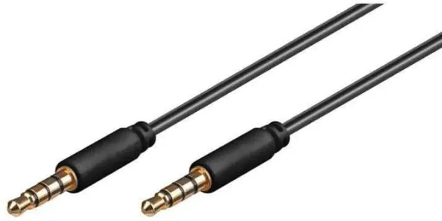 Microconnect 3,5mm minijack verlengkabel 1,5m 4-polig