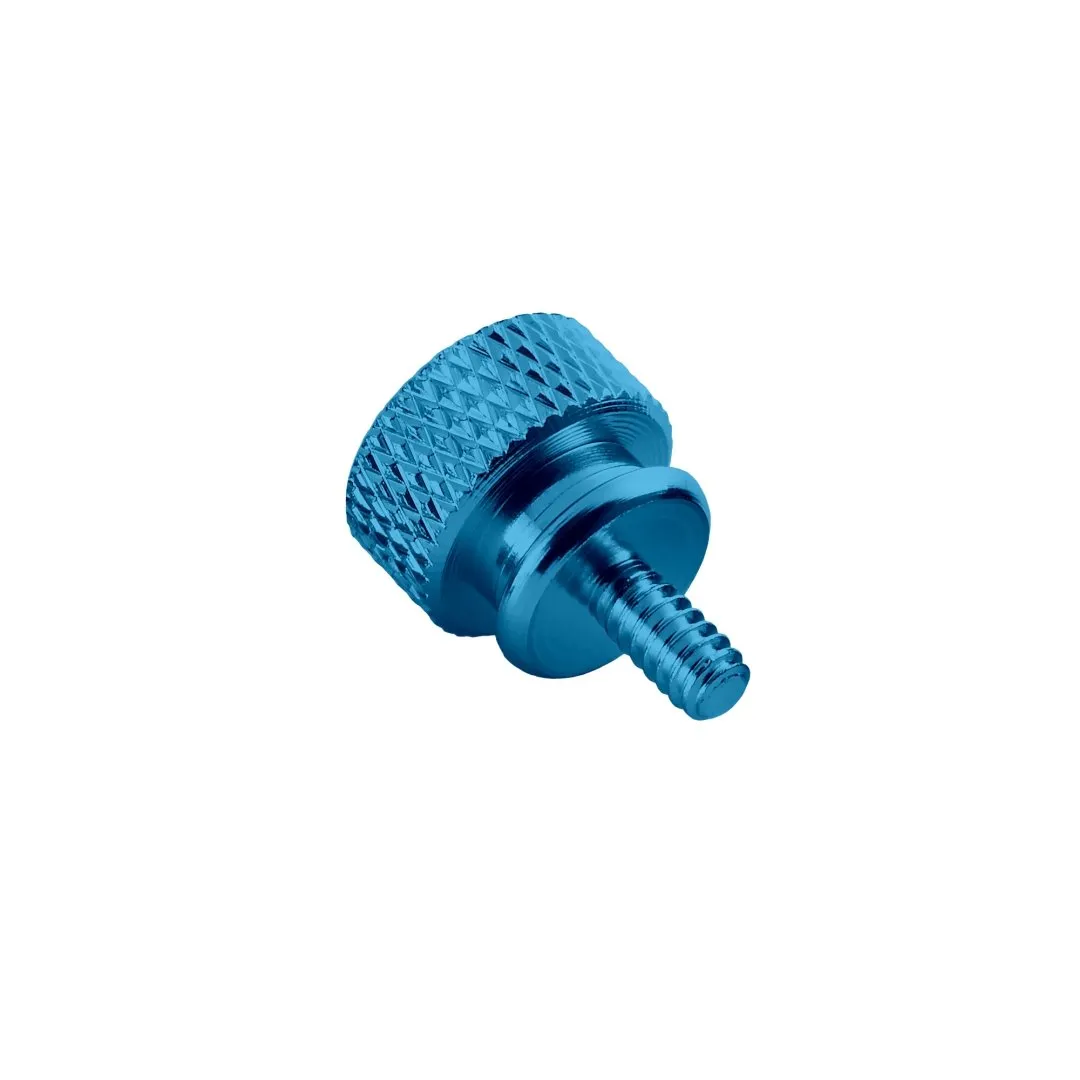 CableMod duimschroeven UNC 6-32 lichtblauw aluminium