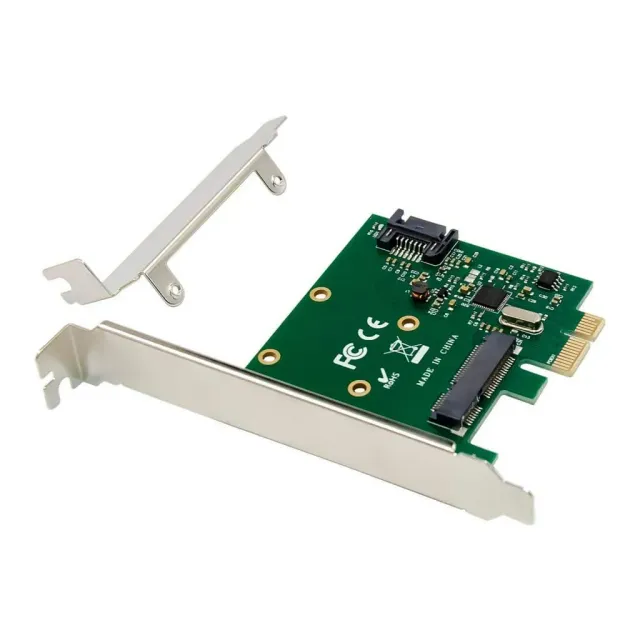 Microconnect PCIe SATA III mSATA NGFF kaart 6G
