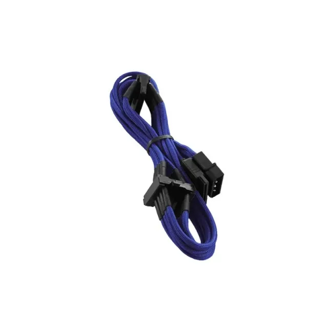 CableMod ModFlex Molex naar 4x SATA stroomkabel blauw 80cm