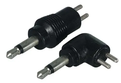 T.E.G. voedingsplug recht 3.5mm verwisselbaar per stuk