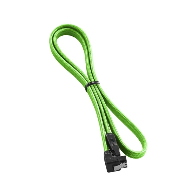 CableMod ModFlex SATA 3 kabel 60cm lichtgroen haaks