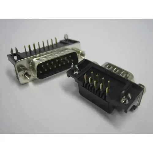 T.E.G. SUB-D connector male 25-polig haaks print