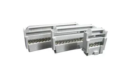 T.E.G. bandkabel socket connector 6-polig 2x3 grijs