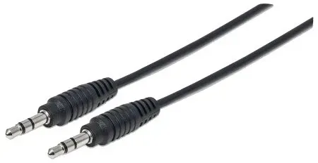 T.E.G. headset splitter 3,5mm male naar 2x female kabel