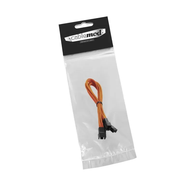 CableMod ModFlex 3-pin fan splitter 60cm oranje soepel