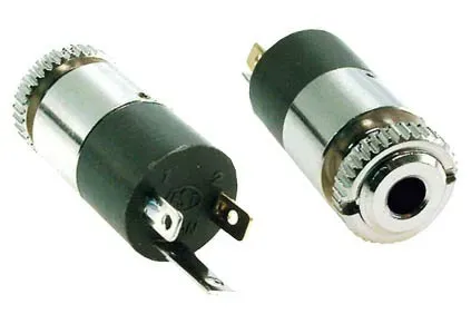 T.E.G. chassisdeel 2,5mm stereo 1-gatsmontage