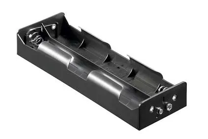 T.E.G. batterijhouder 6x Mono D LR20 drukknoop