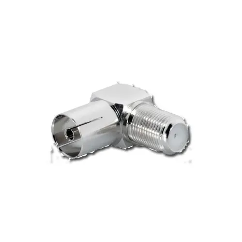 T.E.G. F verloopadapter haaks F/F TV antenne