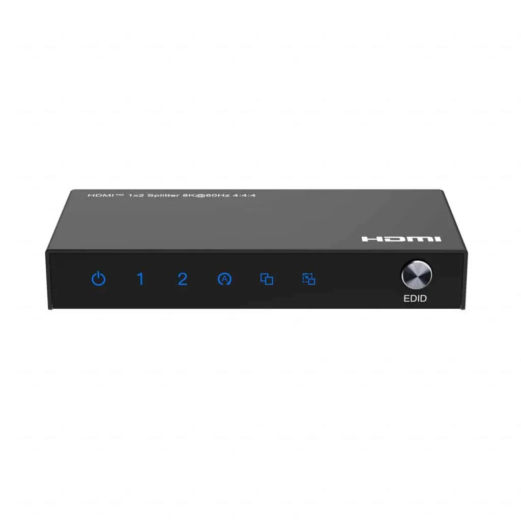 Microconnect HDMI splitter 1x2 8K@60Hz 4:4:4