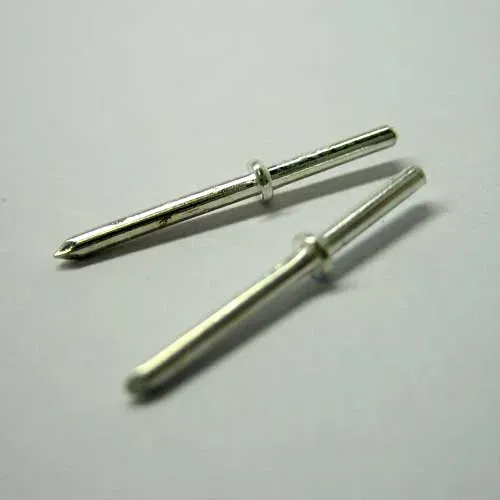 T.E.G. Printpen verzilverd 1mm zakje 100 stuks