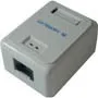 T.E.G. Cat5e opbouwdoos 1-poort UTP wit