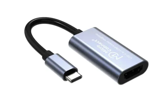Microconnect USB-C naar HDMI adapter 0,15m zwart 4K60Hz