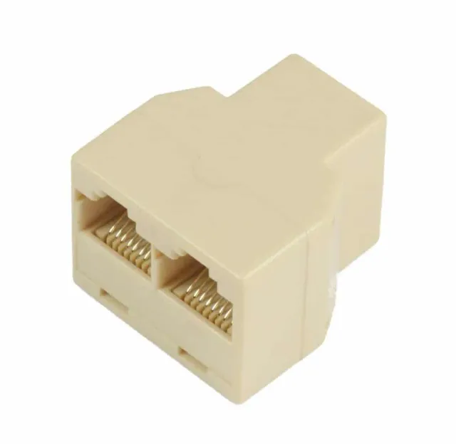 Microconnect MPK302 ethernet splitter RJ45 2x RJ45 F/F