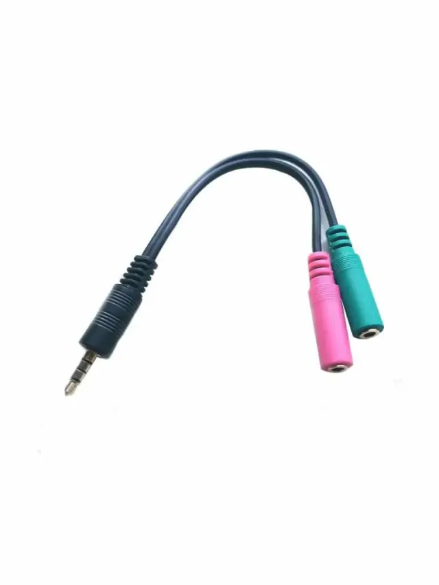 Microconnect Headset Adapter Aux Kabel 0,2m 4-polig