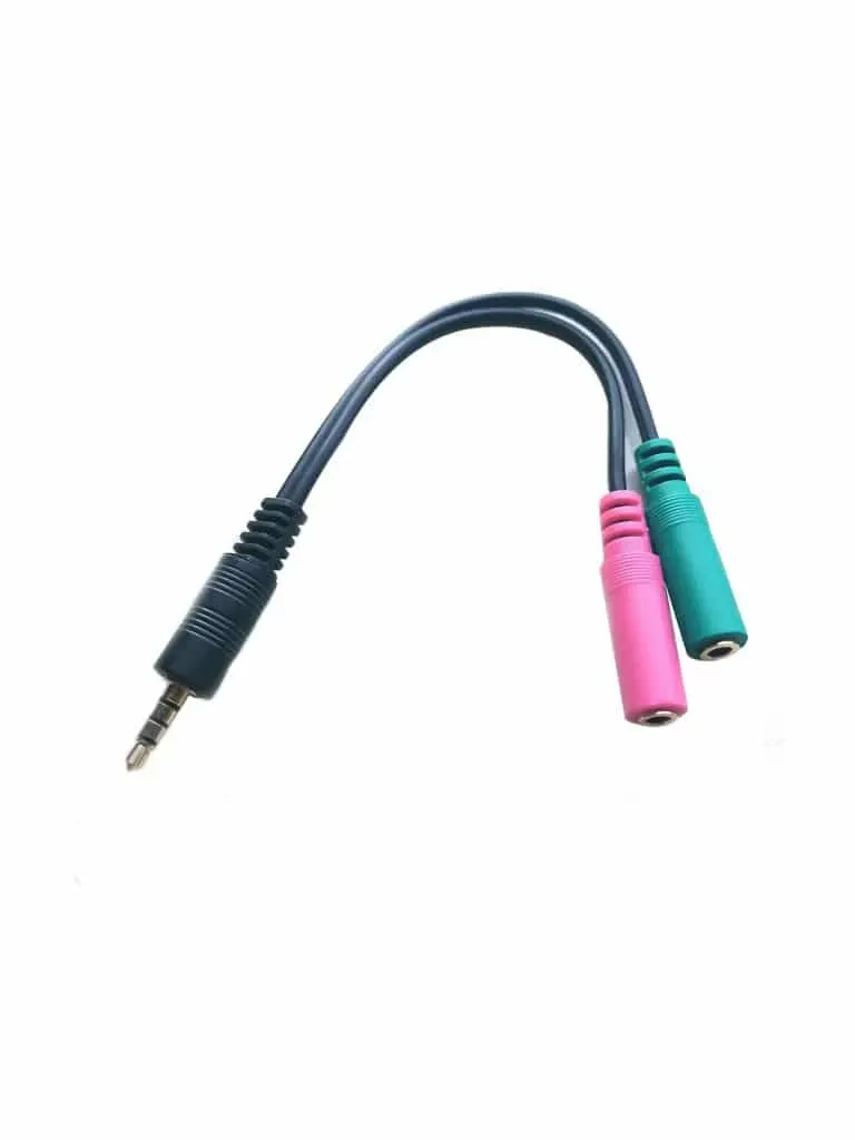 Microconnect Headset Adapter Aux Kabel 0,2m 4-polig