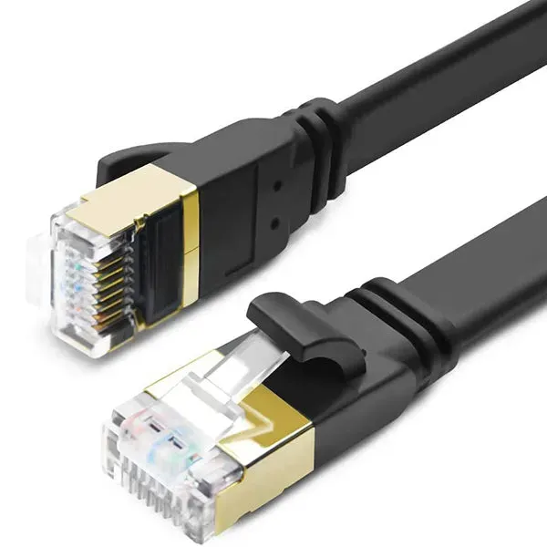 Yauhody Y-NC8-FB Cat8 netwerkkabel zwart 40Gbps S/FTP