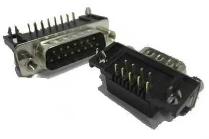 T.E.G. Sub-D Connector Male 50-polig Haaks Printmontage