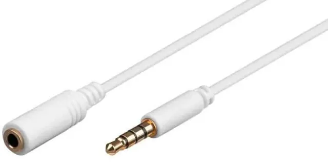 Microconnect 3,5mm minijack verlengkabel 1,5m slim