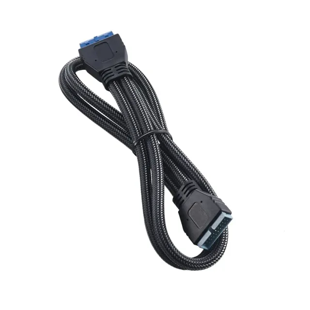 CableMod ModMesh USB 3.0 verlengkabel 50cm carbon