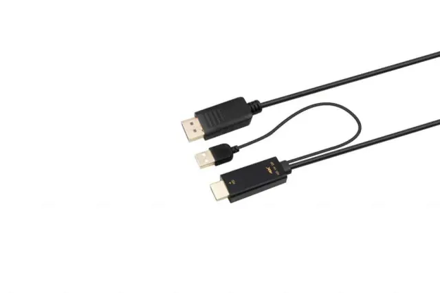 Microconnect HDMI naar DisplayPort converterkabel 3m 4K