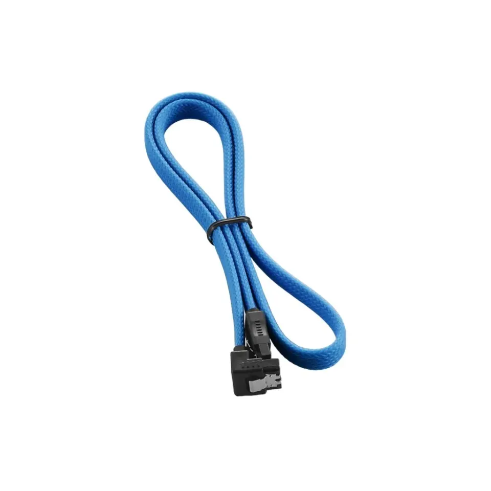 CableMod ModMesh SATA 3 kabel haaks lichtblauw 60cm