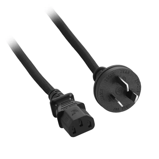 CableMod ModMesh netsnoer C13 zwart 2m koper