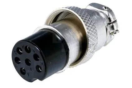 T.E.G. CB plug 7-polig female microfoonplug