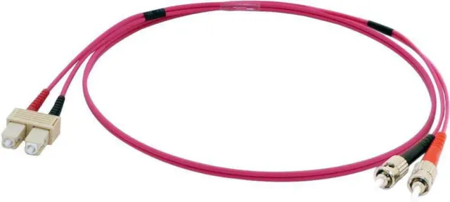 Microconnect OM4 Glasvezelkabel ST-SC 10m Duplex 10G/100G
