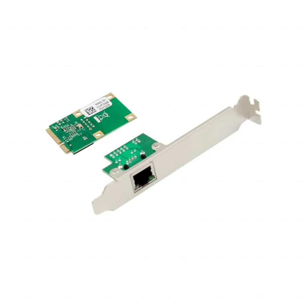 Microconnect 8111F netwerkkaart MiniPCIe 1G RJ45