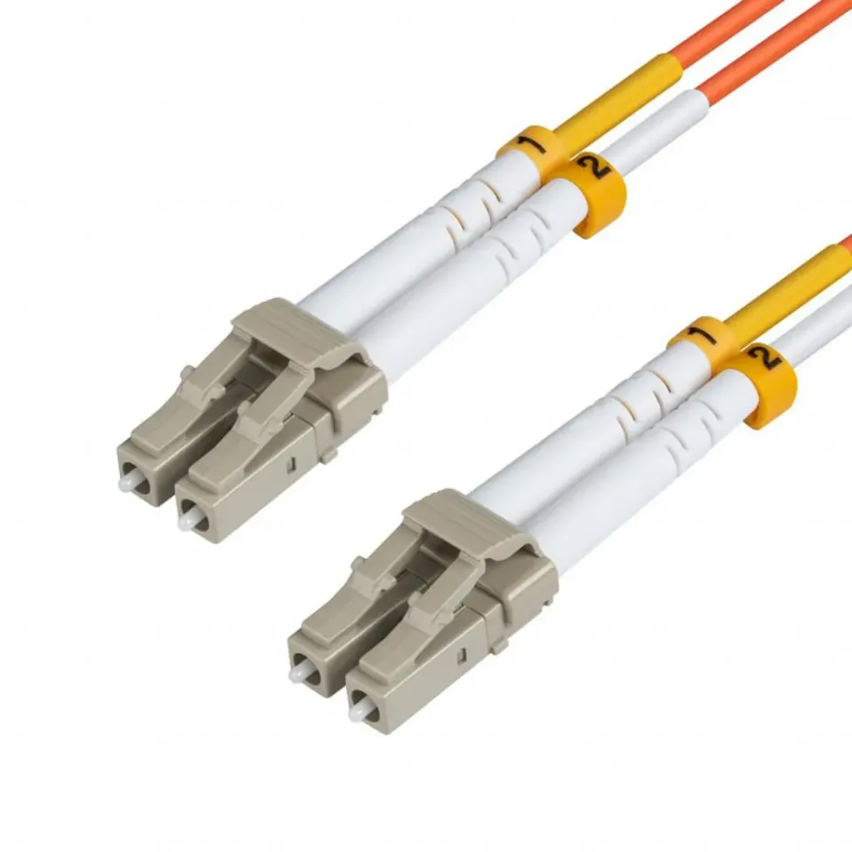 Microconnect OM1 glasvezelkabel LC-LC 55m oranje duplex
