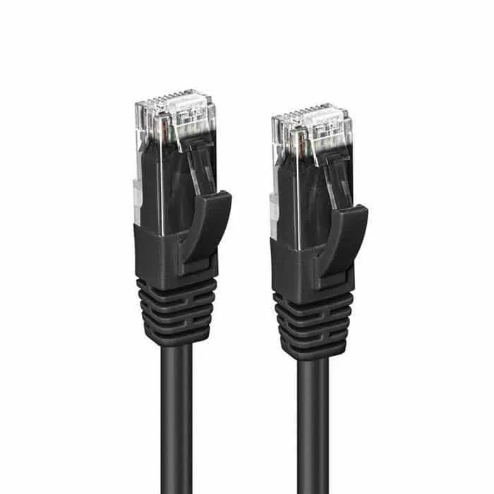 Microconnect CAT5e U/UTP netwerkkabel 10m zwart