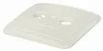 T.E.G. afdekplaat 2/3-gaats ivoor 82x82mm