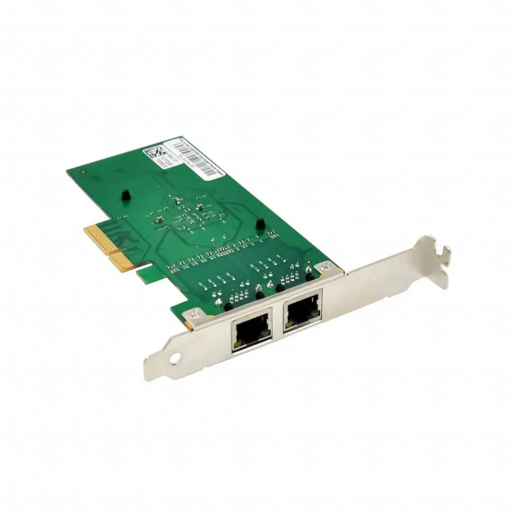 Microconnect Intel 82576 netwerkkaart dual RJ45 PCIe x1
