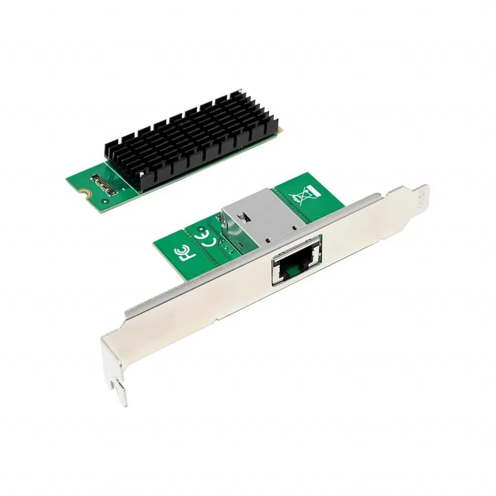 Microconnect AQC113 PCIe M.2 10G netwerkkaart single-port