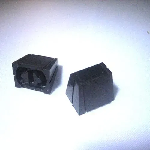 T.E.G. schuifknop 15x11,5x13 mm schuifregelaar zwart