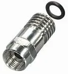 T.E.G. F-connector male krimp RG6U met O-ring 7,0mm
