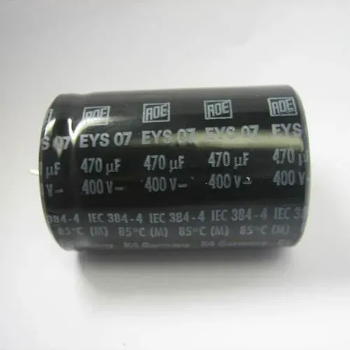 T.E.G. 470uF 400V elco beker 50x35mm per stuk