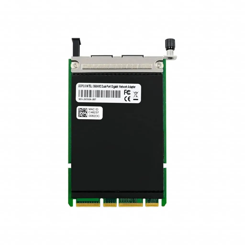 Microconnect X350-T2 netwerkkaart dual 1G RJ45 OCP3.0