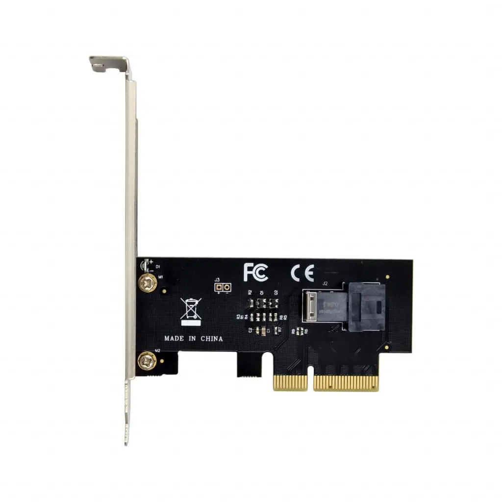 Microconnect MC-PCIE-SFF8643 PCIe X4 adapter SFF-8643 NVMe