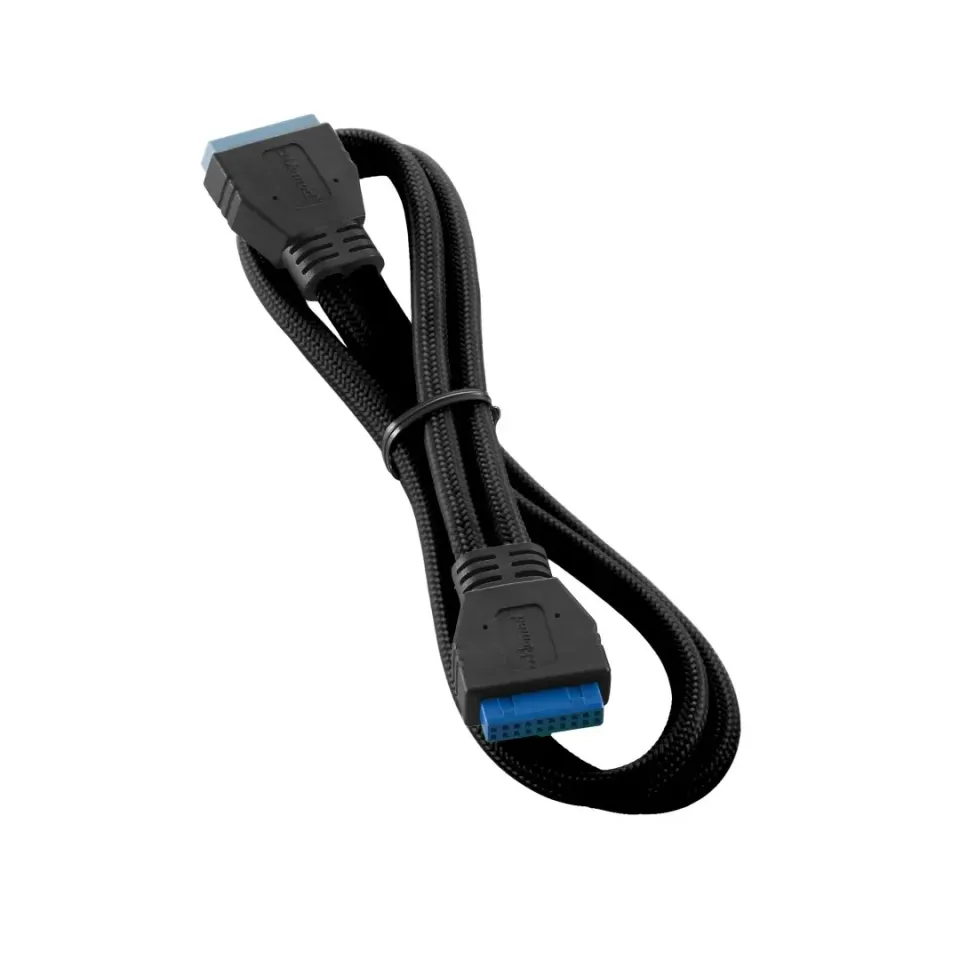 CableMod ModMesh interne USB 3.0 kabel zwart 50cm