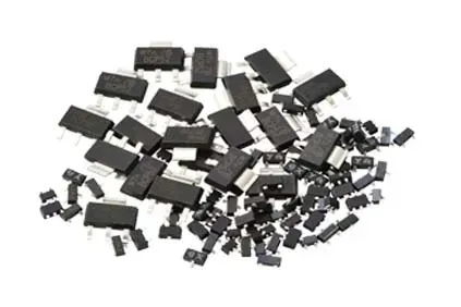 T.E.G. smd transistoren assortiment 100 stuks sortiment