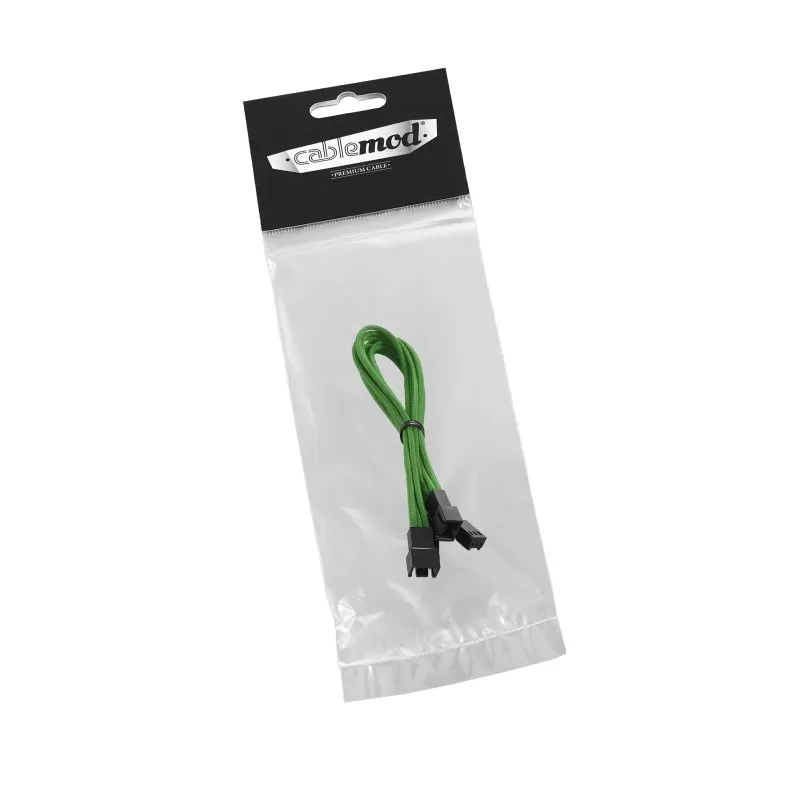 CableMod ModFlex Fan adapter 3-pin naar 3x 3-pin groen 60cm